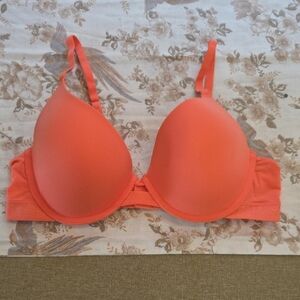 DKNY Bright Coral Underwire Bra